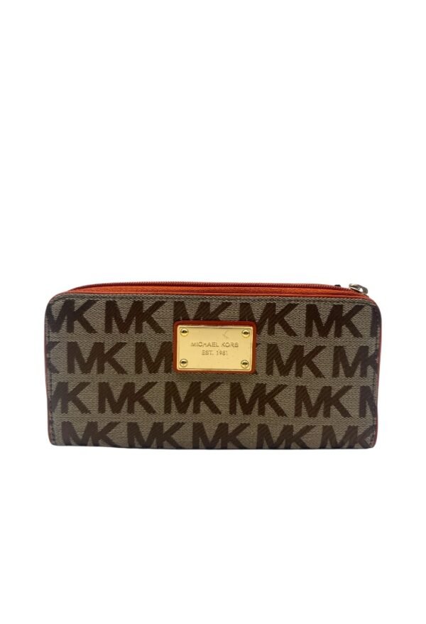 MICHAEL KORS - JET SET WALLET TEXTIL
